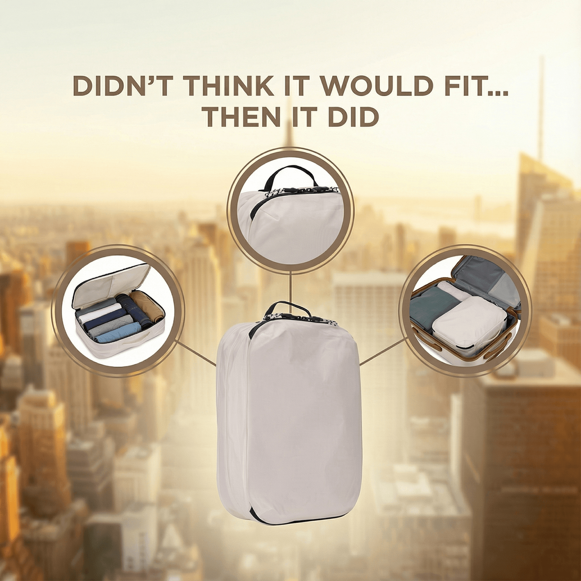 Thule Packing Cube ad created with AdDog