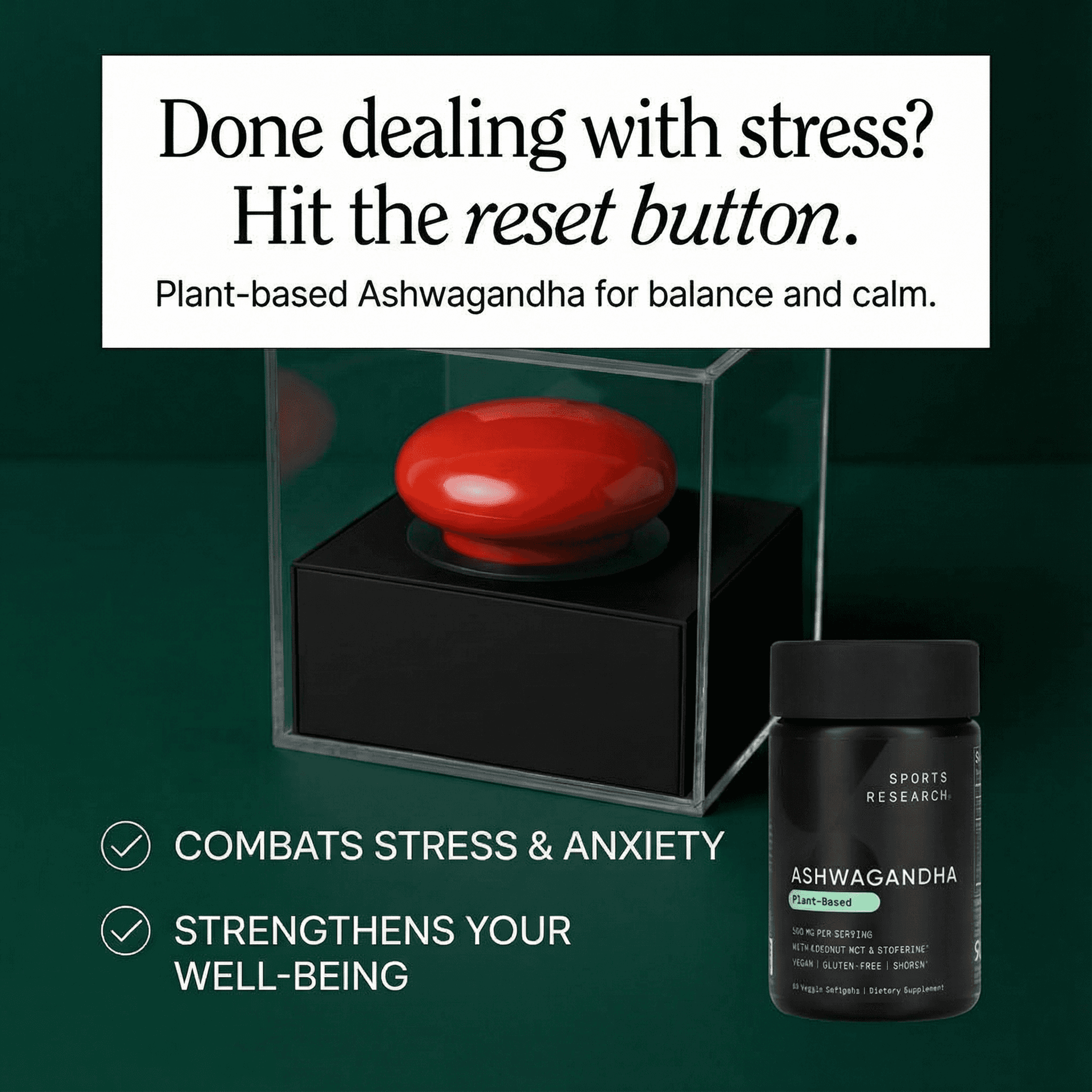 SPORTS RESEARCH Dietary ad created with AdDogs