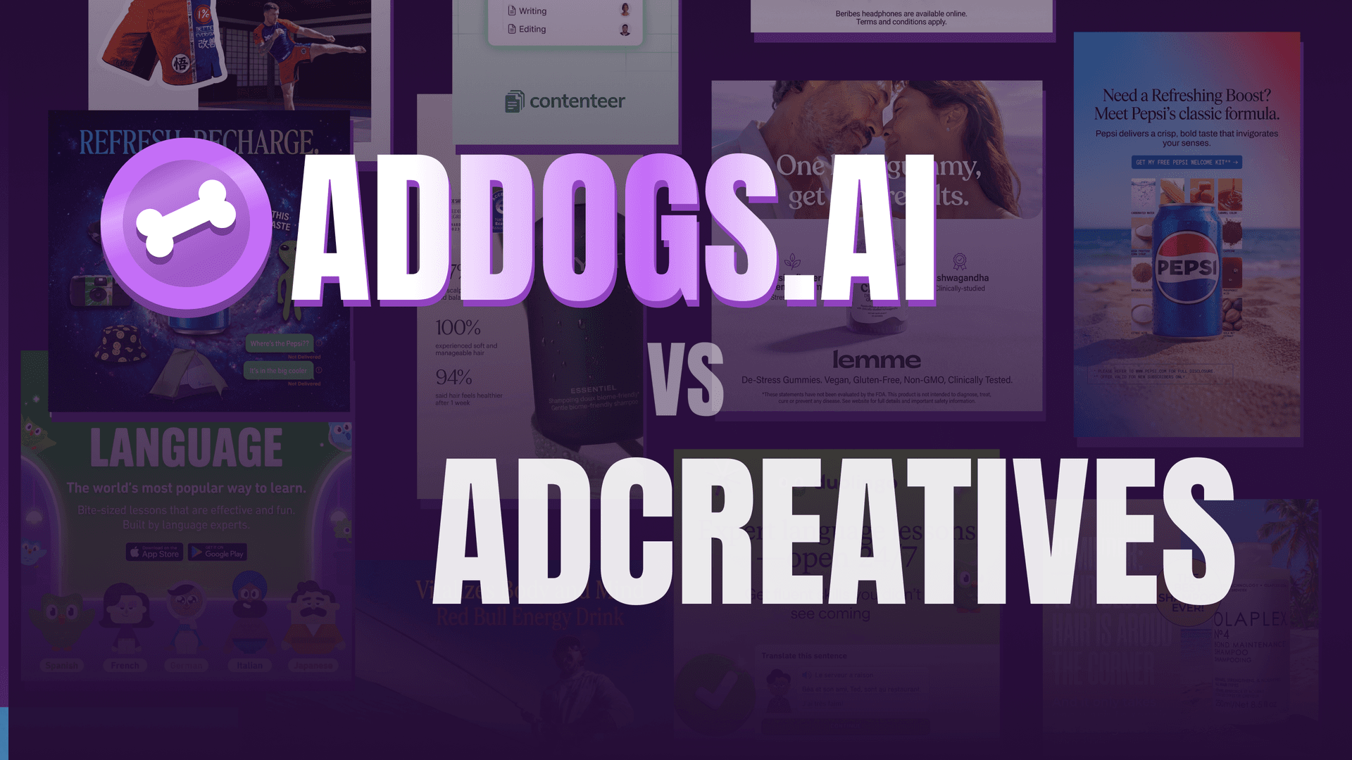 AdDogs vs AdCreative.ai: same ad, 3x cheaper