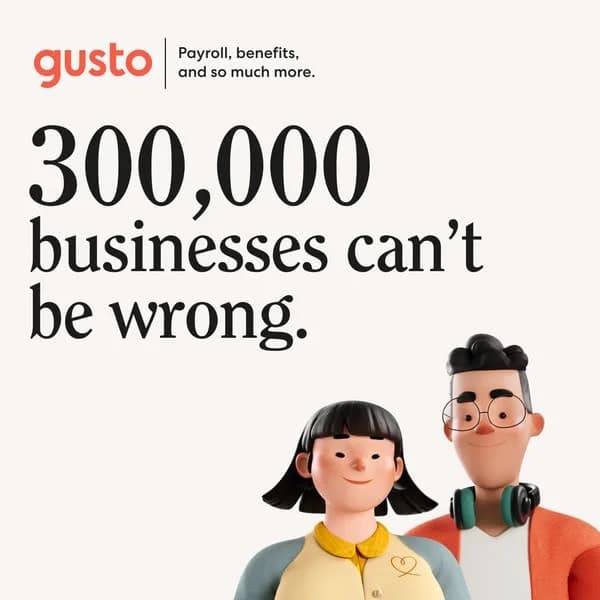 Gusto — Social Proof with 3D Characters
